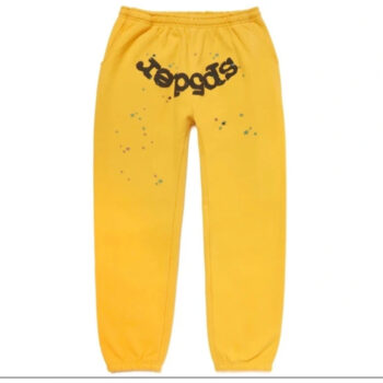 Sp5der Young Thug 555555 Yellow Sweatpant